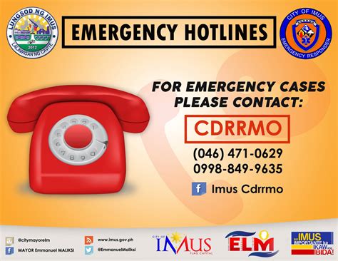 city of imus contact number|For our emergency hotlines .